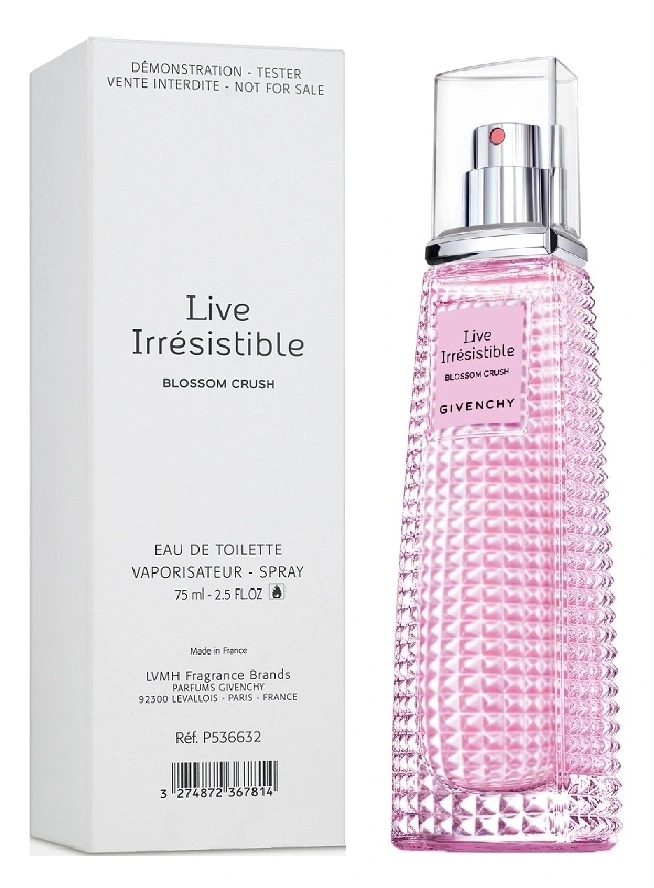 Apa de toaleta Givenchy Live Irresistible Blossom Crush - Tester