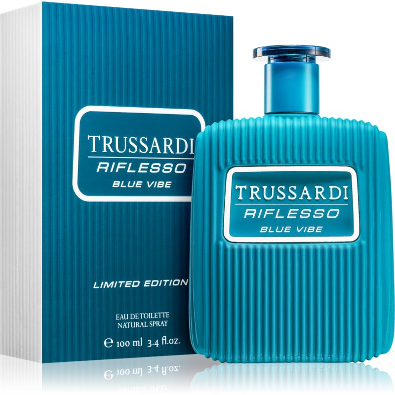 Apa de toaletă Trussardi Riflesso Blue Vibe Ediție limitată