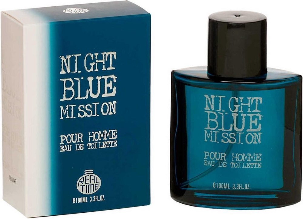 Real Time Night Blue Mission Pour Homme Apă de toaletă