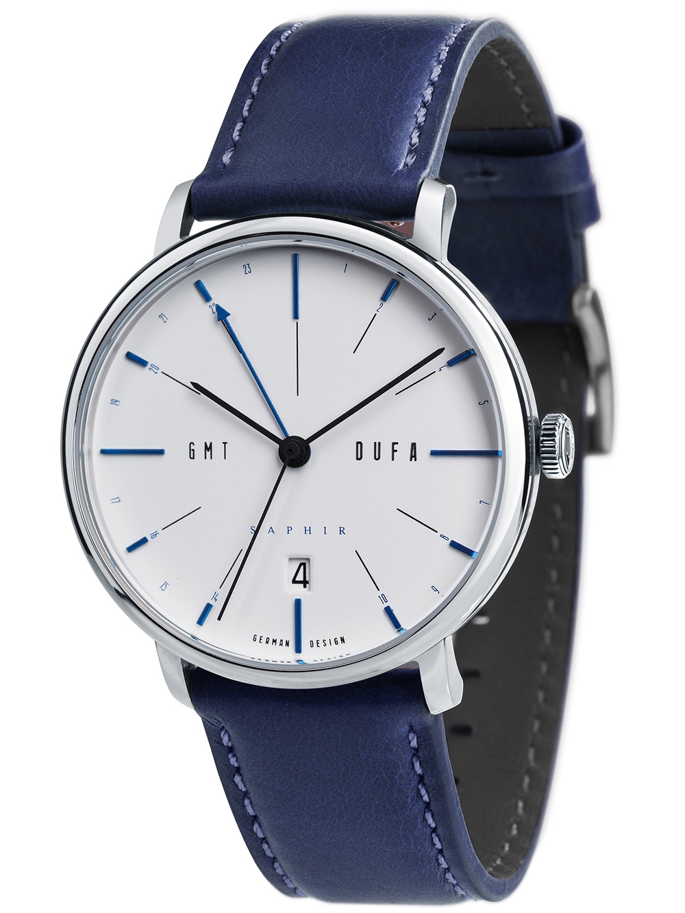 DuFa DF-9030-01 Sapphire Men's 40mm 3ATM