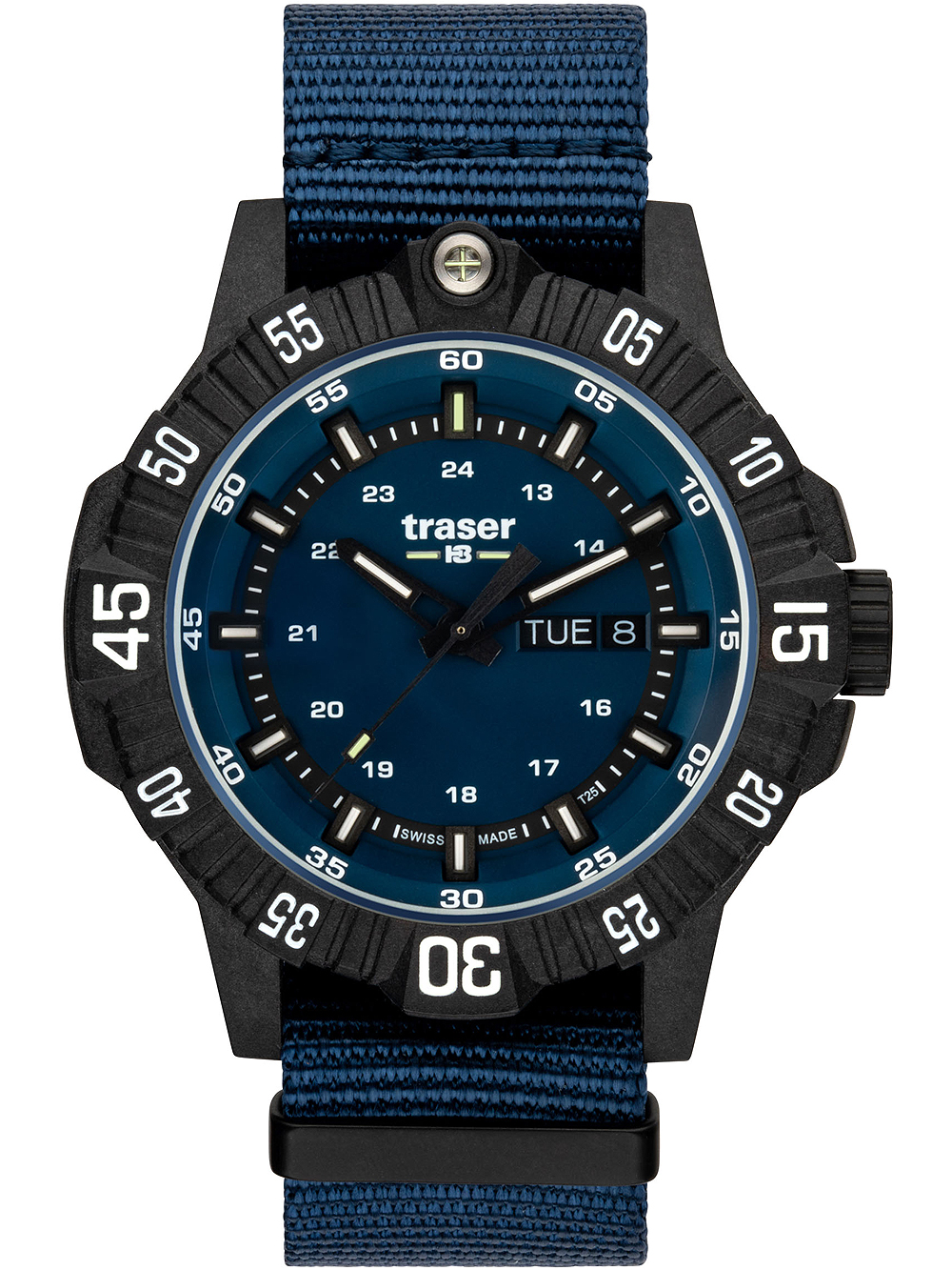 Traser H3 110724 P99 Q Tactical Blue 46mm 20ATM