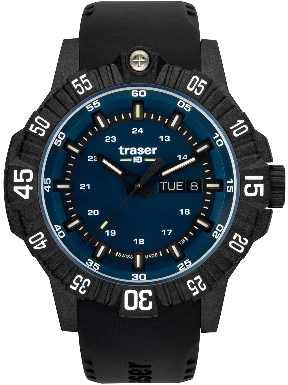 Traser H3 110725 P99 Q Tactical Blue 46mm 20ATM