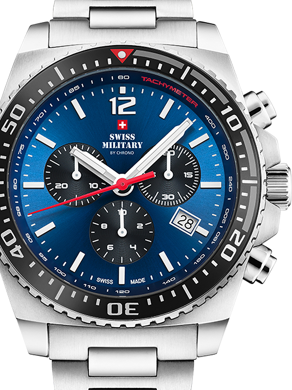 Swiss Military SM34093.02 Sport Chronograph 45mm 10ATM