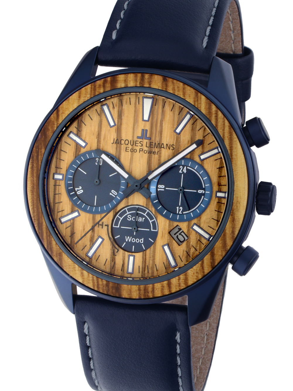 Jacques Lemans 1-2115N Eco Power Solar Chronograph 44 mm