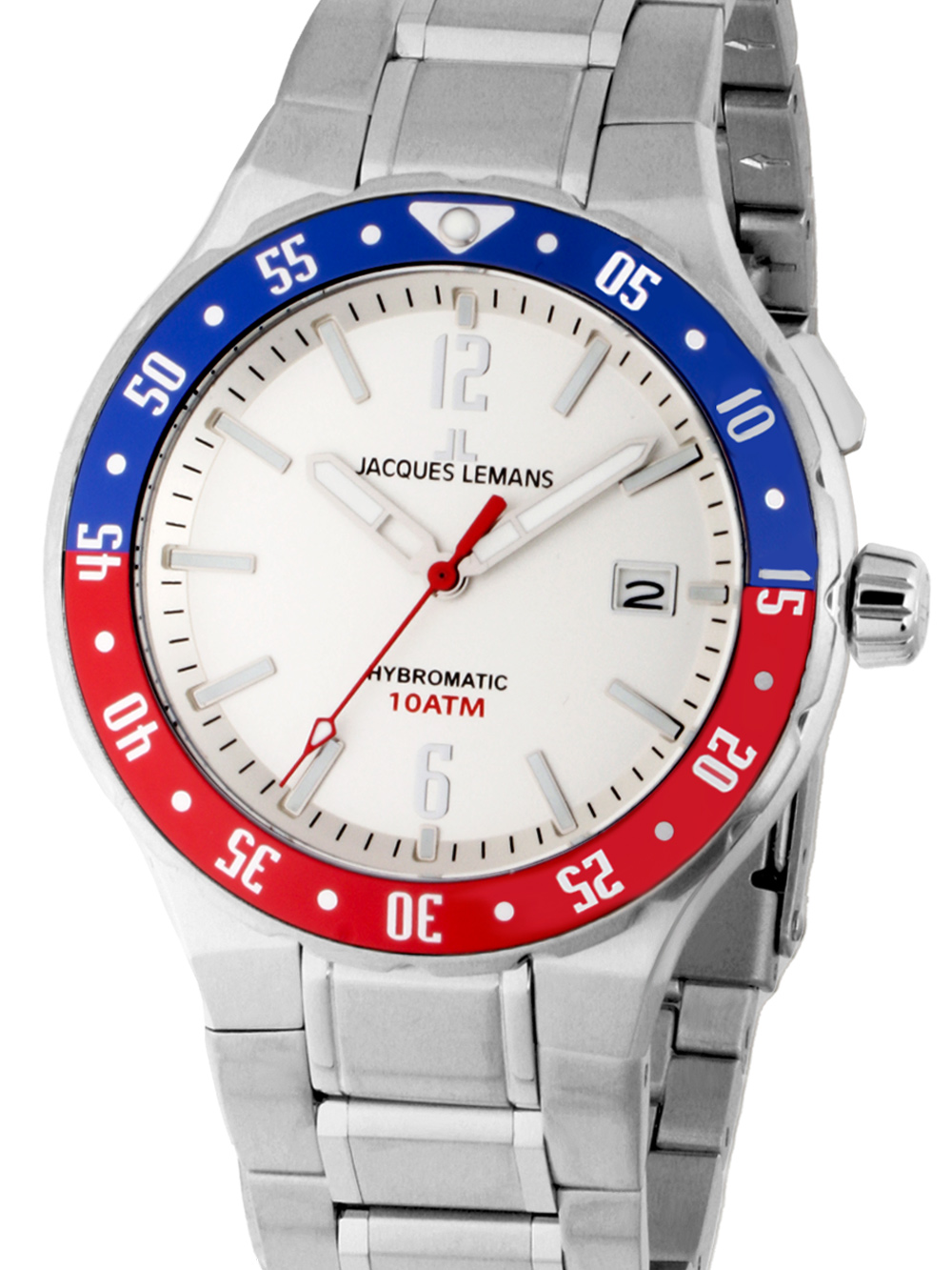 Jacques Lemans 1-2109G Hybromatic men`s 42mm