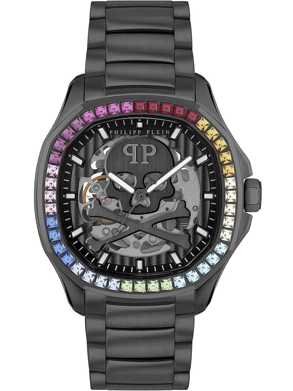 Philipp Plein PWRAA0823 High-Conic Automatic Mens Watch 42mm 5ATM