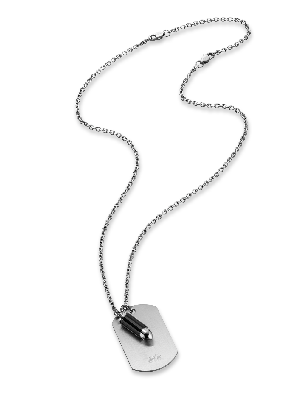 Save Brave SBN-Milan-S Mens Necklace 50cm, adjustable