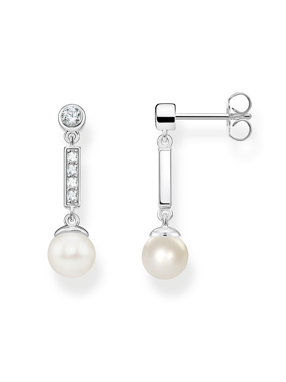 Thomas Sabo Earrings Pearl H2092-167-14