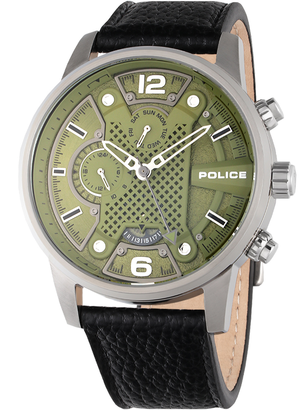 Police PEWJF2203305 Lanshu Mens Watch 48mm 3ATM