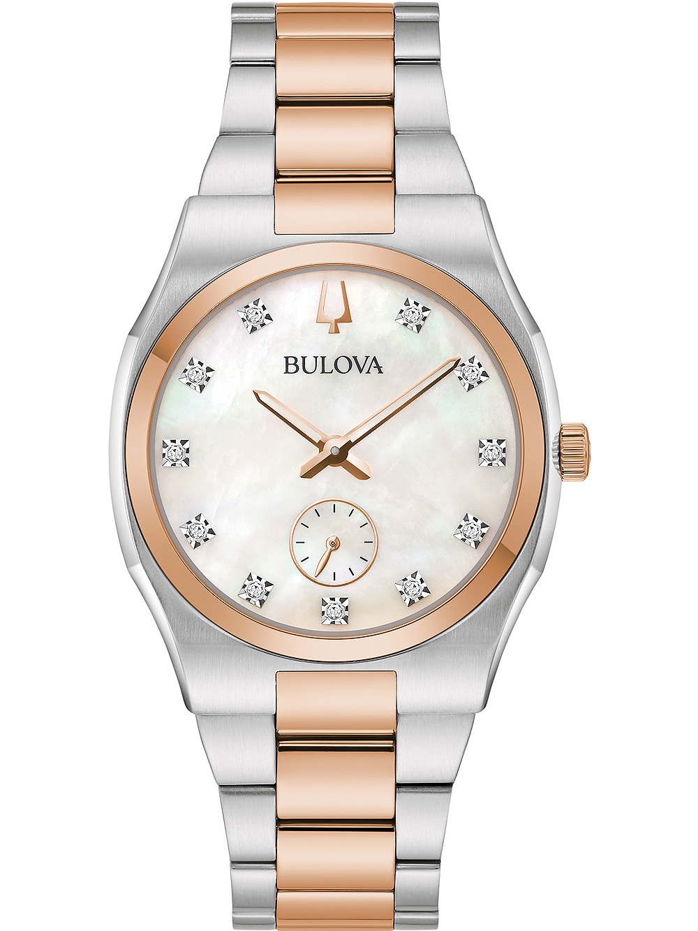 Bulova 98P221 Surveyor Ladies Watch 34mm 3ATM