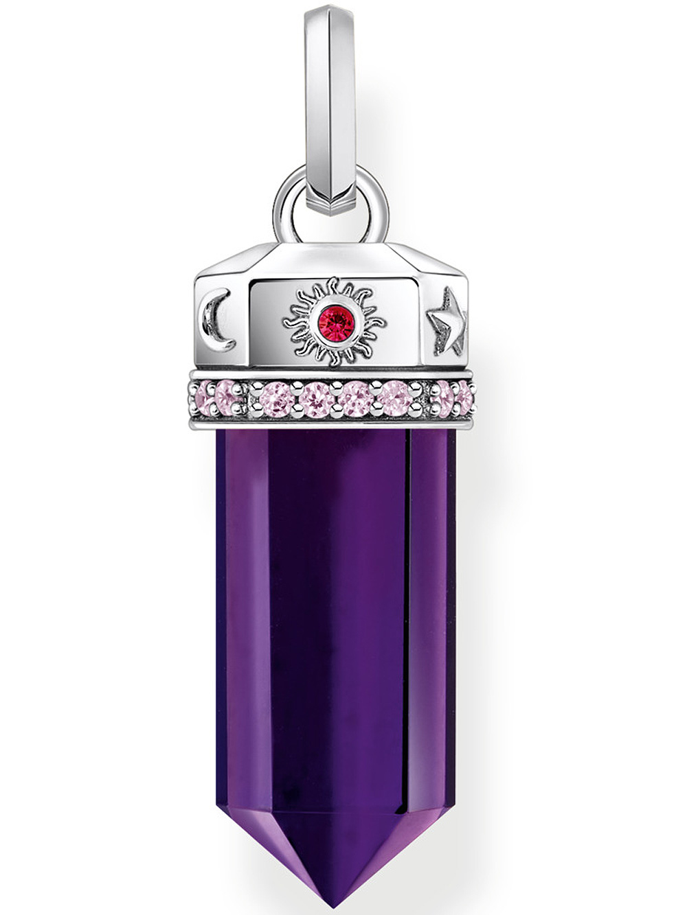 Thomas Sabo PE955-640-13 Pendant with imitation amethyst