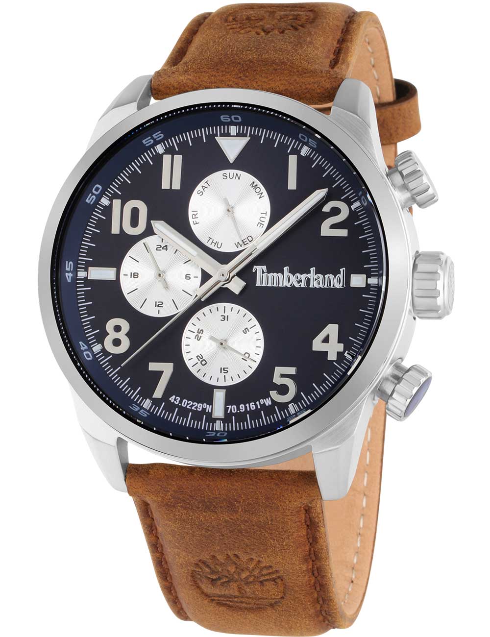 Timberland TDWGF0009501 Williston men's watch 45mm 5ATM