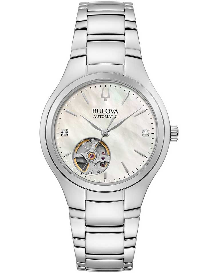 Bulova 96P247 Ladies Watch Sutton Automatic 34mm 3ATM