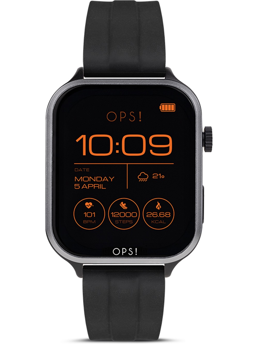 OPS!SMART OPSSW-48 Call Max Amoled unisex Smartwatch 41.5 mm 