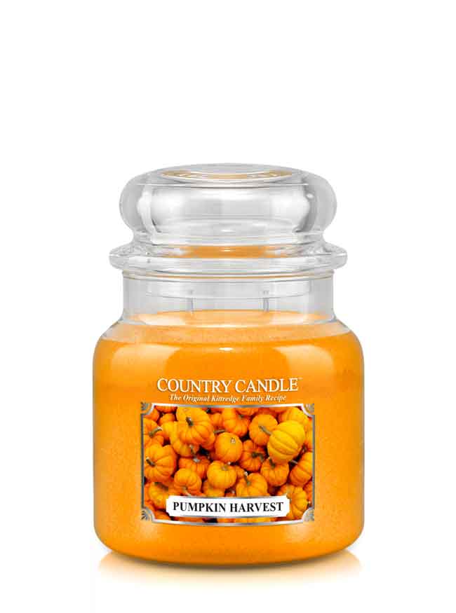 Lumanare Country Candle Pumpkin Harvest Lumanare parfumata medie cu 2 fitiluri (453 g)