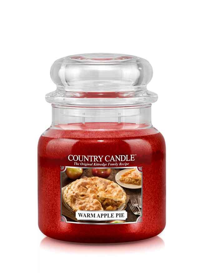 Lumanare Country Candle Warm Apple Pie lumanare parfumata medie 2 fitil (453 g)