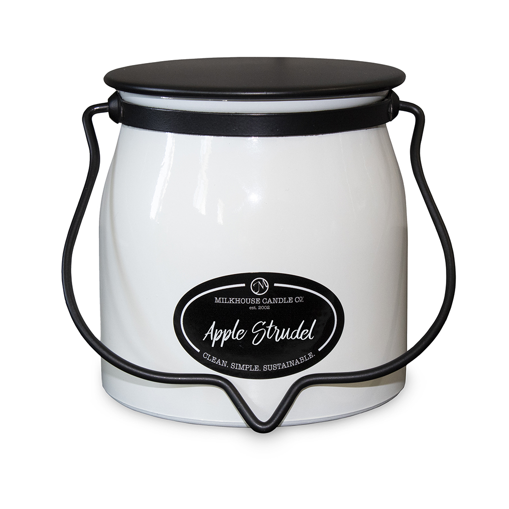 MILKHOUSE CANDLE Lumanare parfumata Apple Stroodel BORCAL DE UT 2 fitil (454 g)