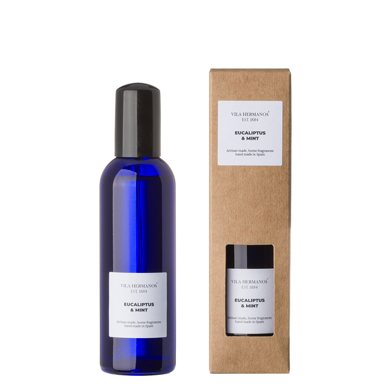 Vila Hermanos Apothecary Blue Cobalt Eucalipt & Mint spray de uz casnic 100 ml