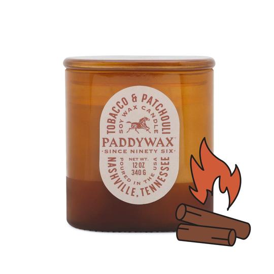 Lumanare parfumata Paddywax Vista Tobacco & Patchouli 340 g