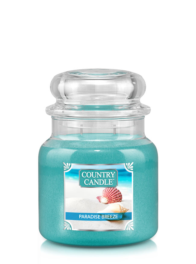 Country Candle Paradise Breeze lumanare parfumata medie cu 2 fitiluri (453 g)