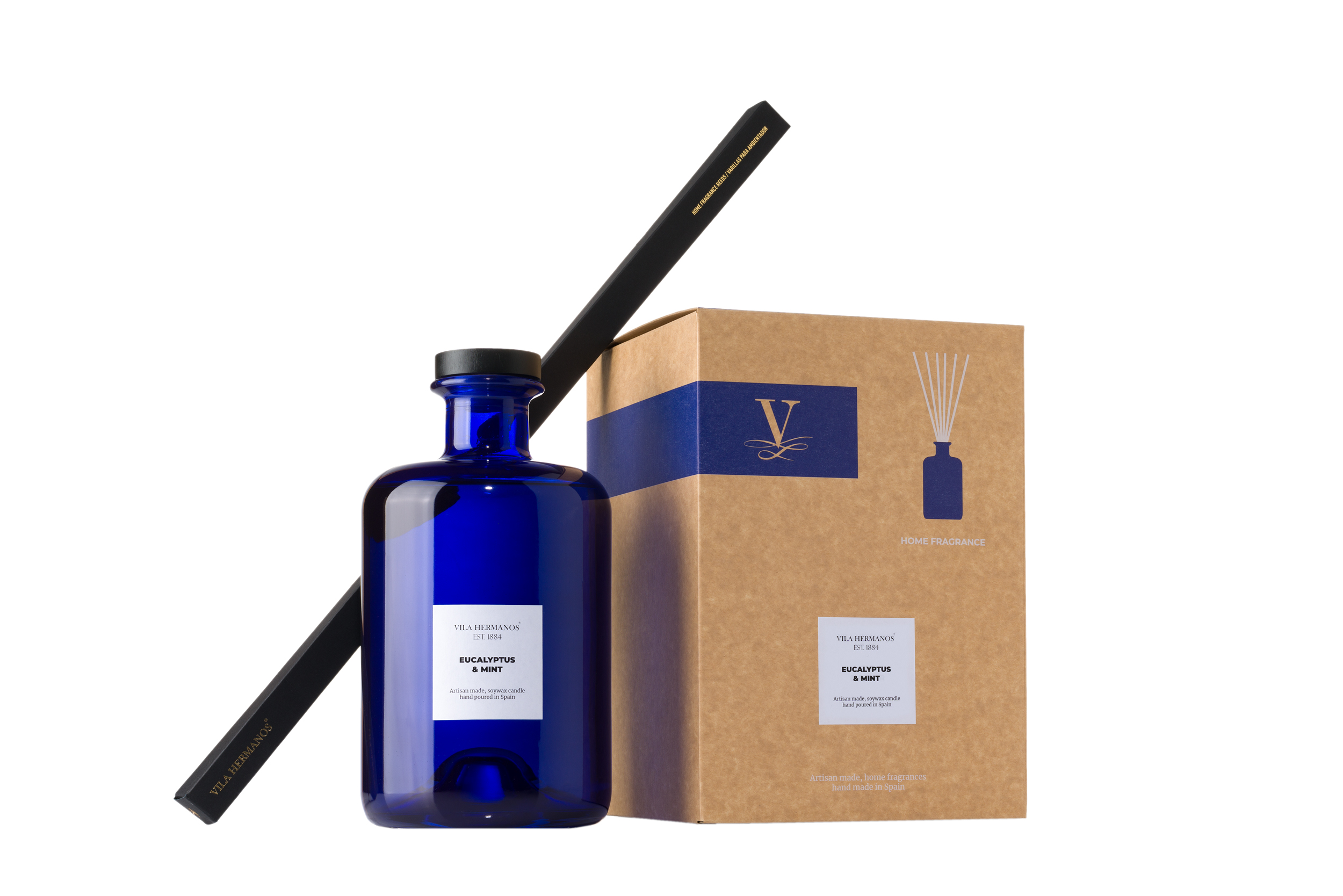 Vila Hermanos Apothecary Blue Cobalt Eucalipt & Menta difuzor 3000 ml