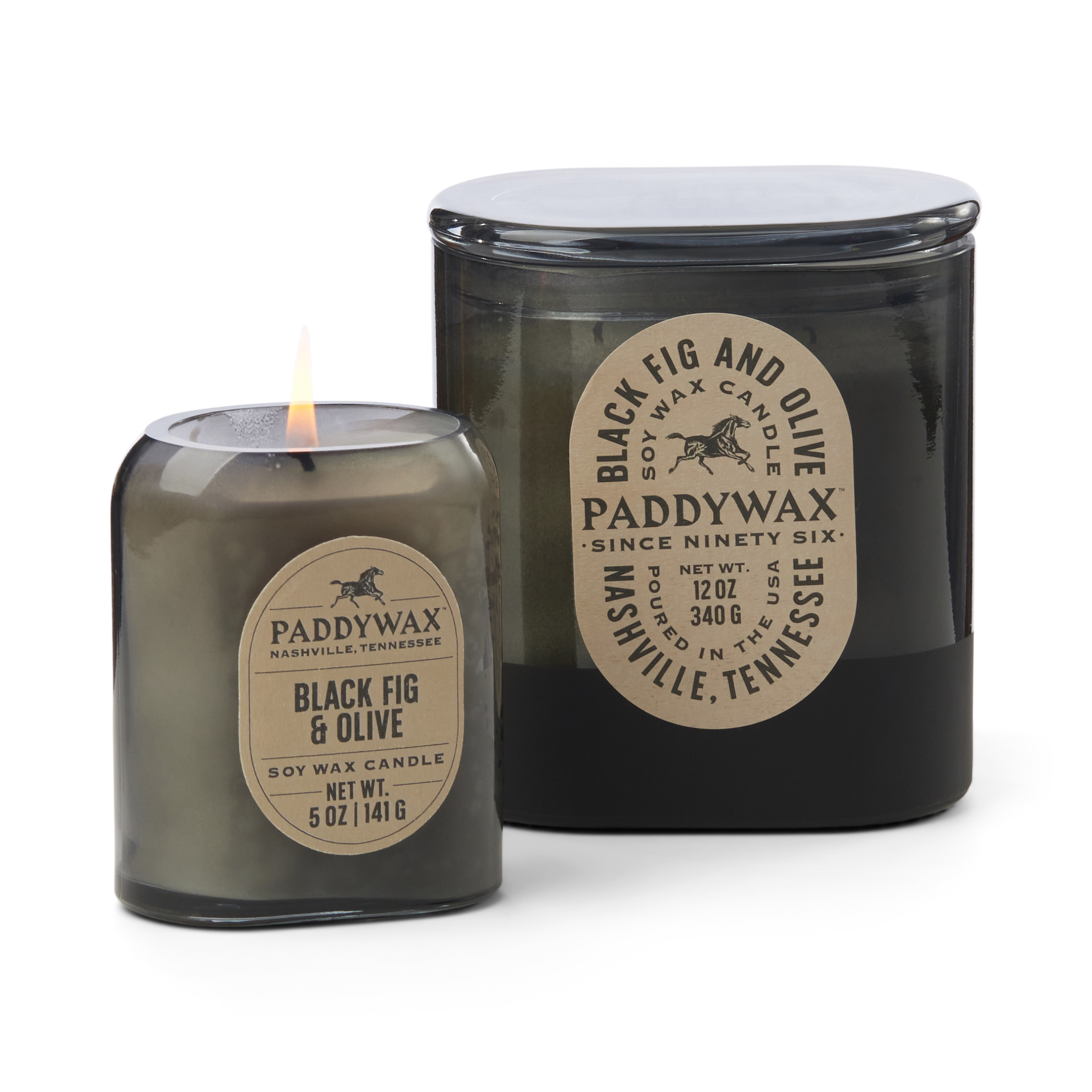 Lumanare parfumata Paddywax Vista cu masline negre si smochine 5 oz/142g