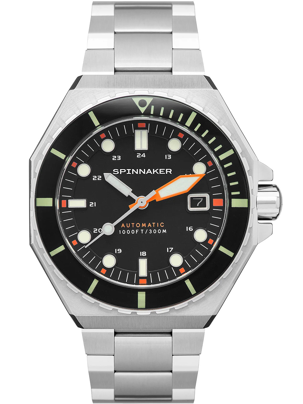 Spinnaker SP-5081-FF Dumas Automatic Mens Watch 44mm 30ATM