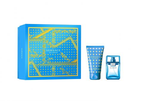 Set cadou Versace Man Eau Fraiche, apa de toaleta 30ml + gel de dus 50ml