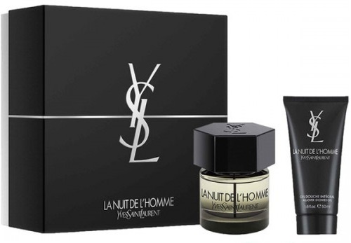 Yves Saint Laurent La Nuit de L´Homme Set cadou, Apă de toaletă 60ml + Gel de dus 50ml