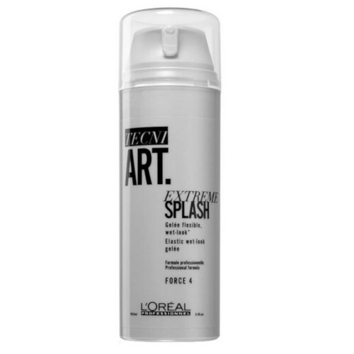 Gél pre mokrý vzhľad účesu Tecni.Art Extreme Splash 150 ml